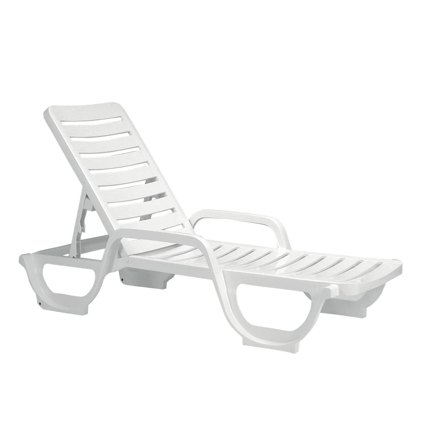 chaise lounge bahia white