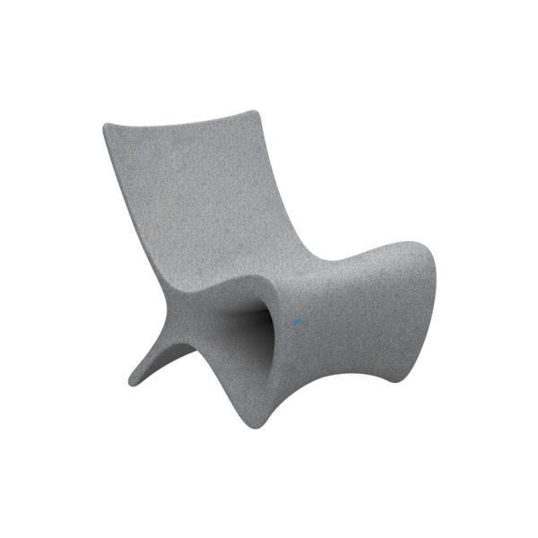 Ledge Lounger Autograph Chair granite gray x