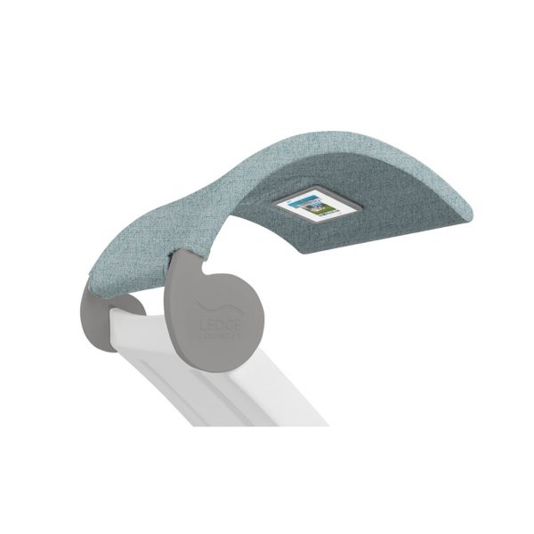 Ledge Lounger SGN Chaise Shades Jetty Gray Frame x