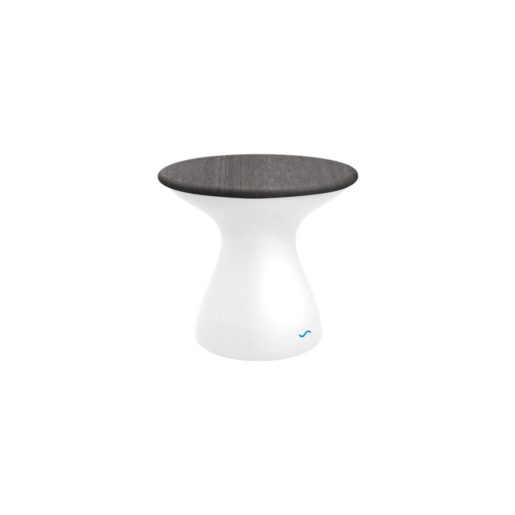 Ledge Lounger Autograph Standard Side Table white fog x